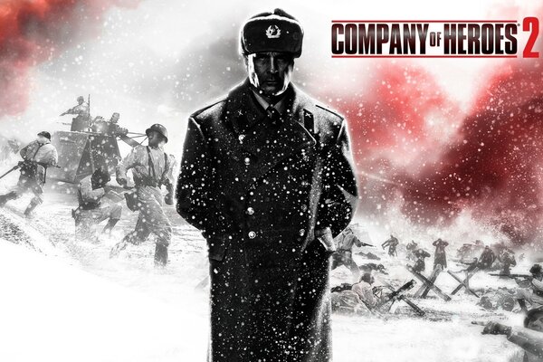 Poster aus dem Spiel Company of Heroes 2