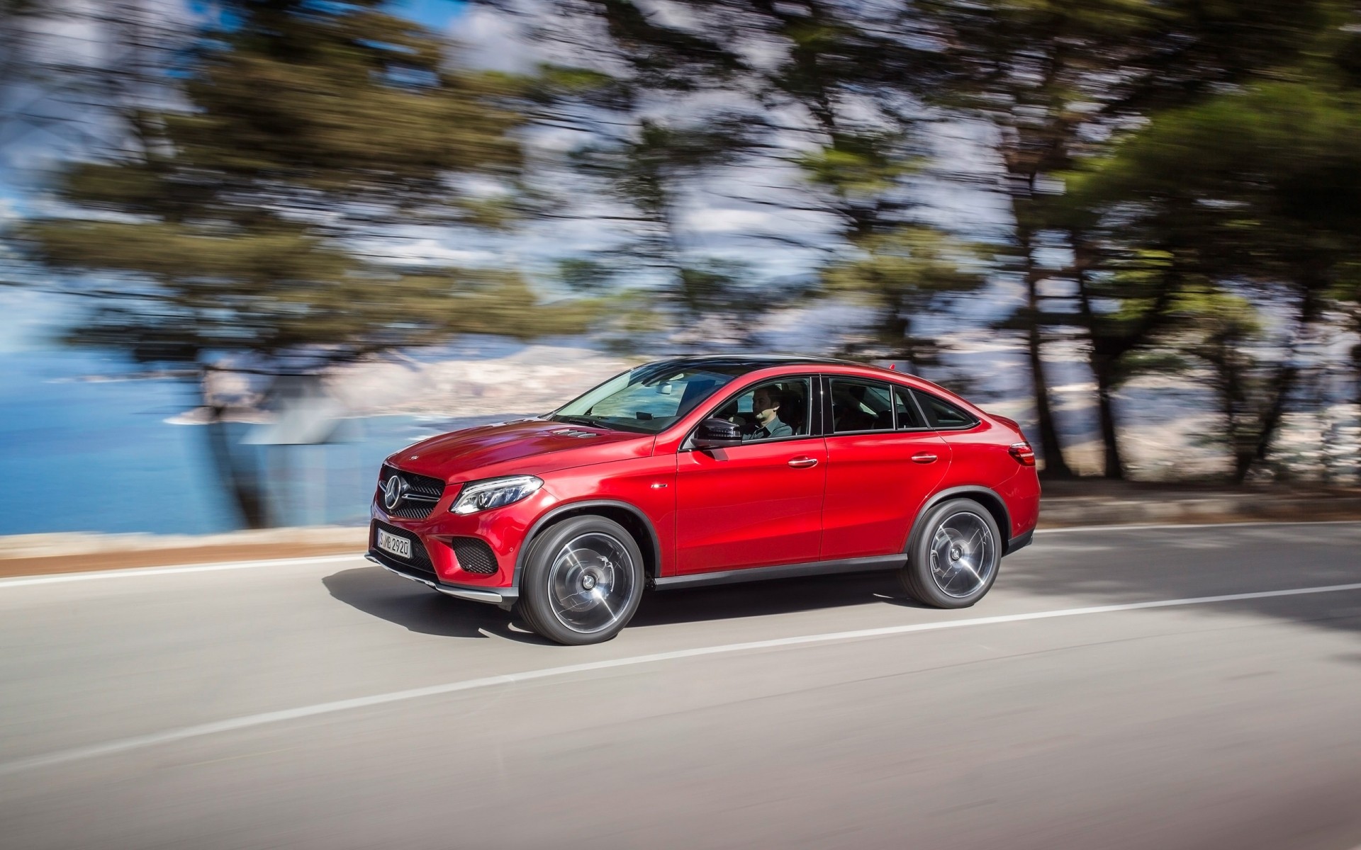 mercedes-benz car vehicle hurry asphalt fast transportation system pavement action wheel drive automotive road blur blacktop mercedes benz gle mercedes benz coupe