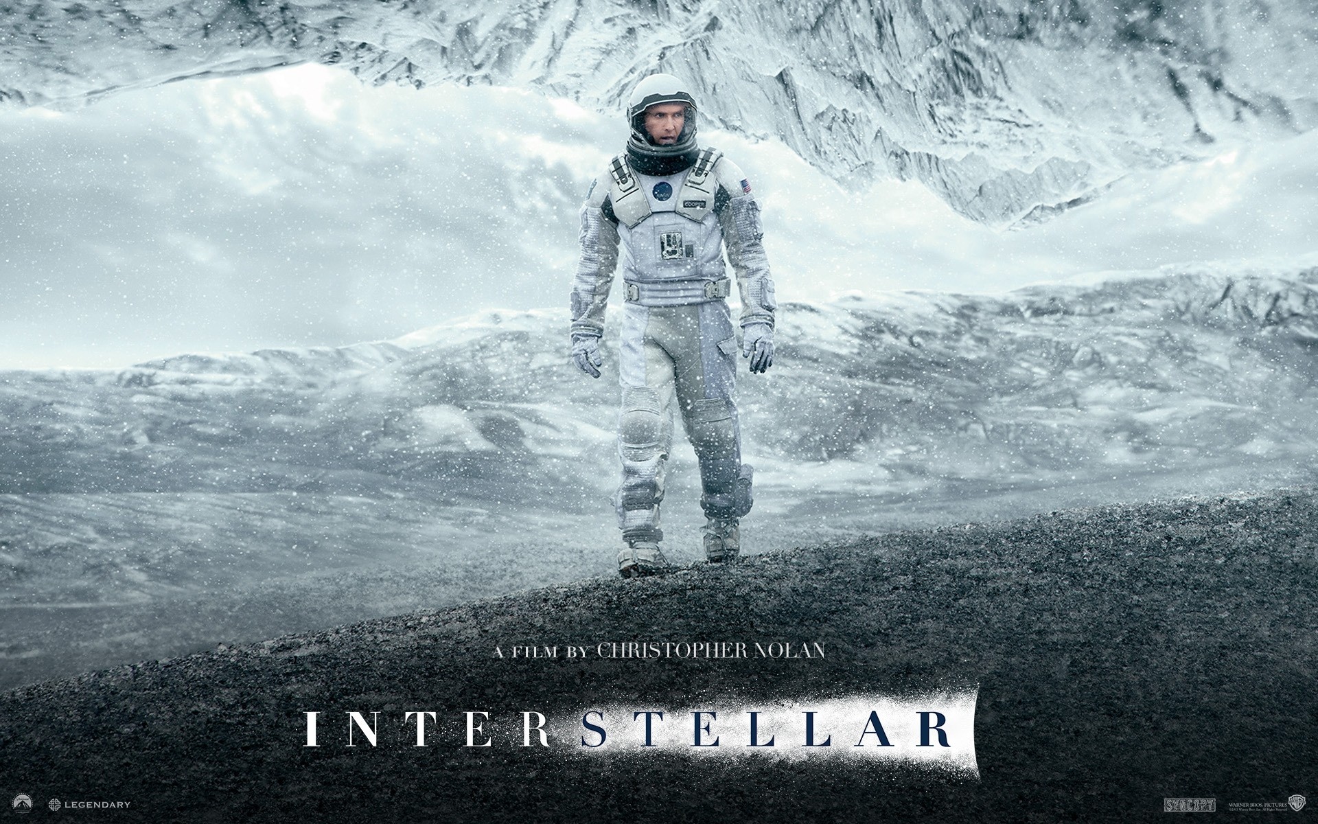 filmy śnieg sam plener przygoda eksploracja interstellar