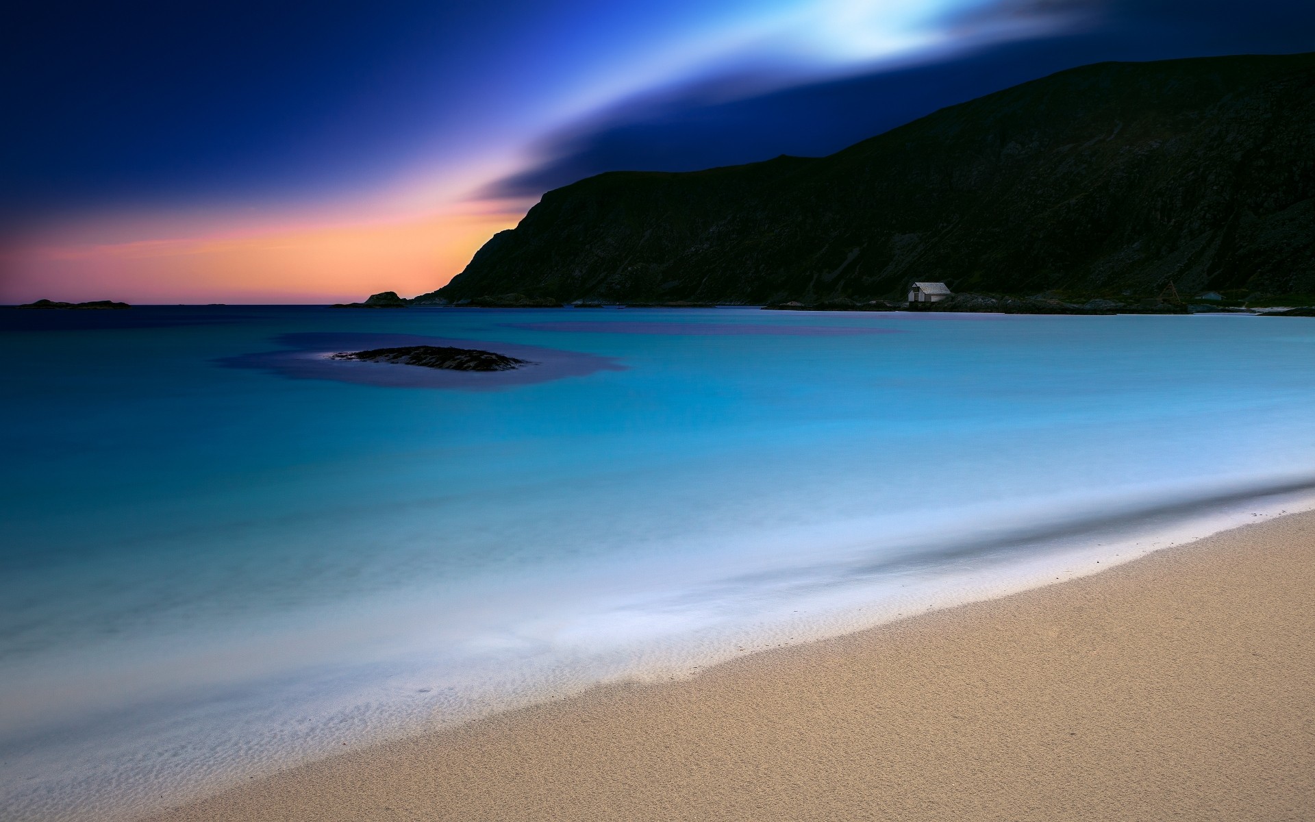 paysage plage mer eau coucher de soleil océan sable mer paysage voyage paysage île soleil soir ciel crépuscule aube surf scénique lumière du jour bleu