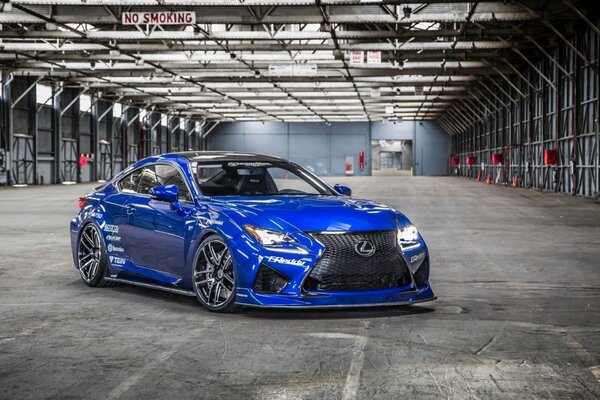 Cobalt sports car from lexus