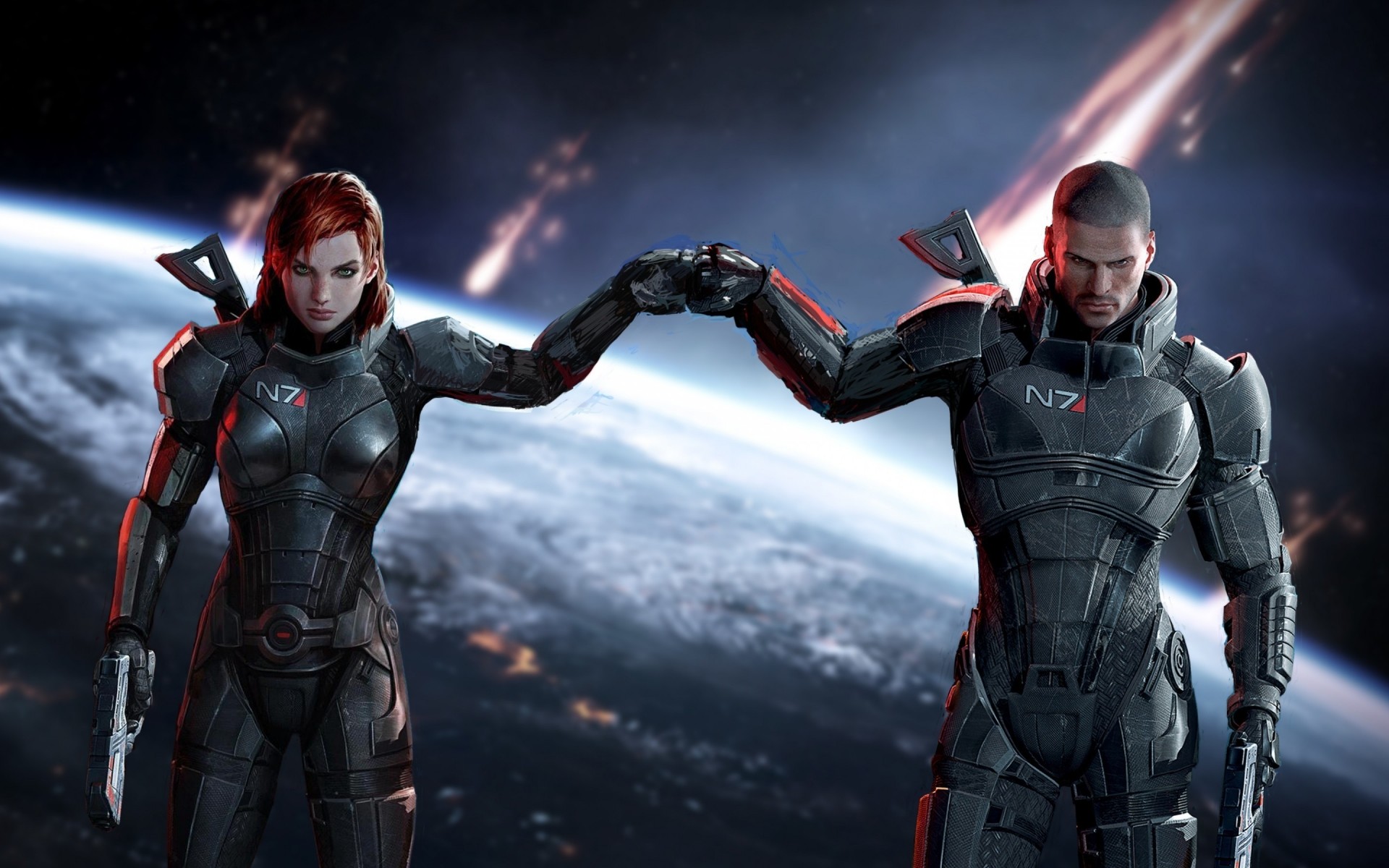 other games uomo adulto da solo neve donna mass effect jane shepard john shepard giochi