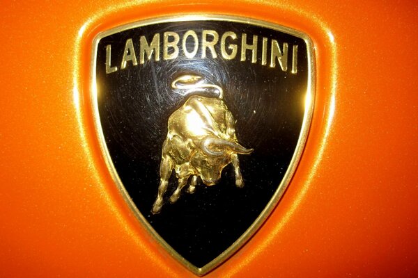 Das Lamborghini-Emblem. Für den Desktop