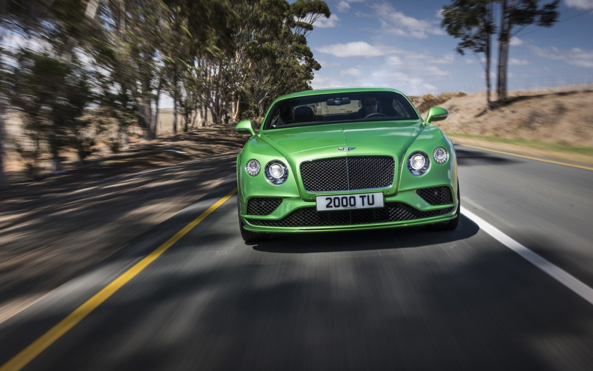 bentley voiture voiture asphalte système de transport dépêchez-vous noir route chaussée flou lecteur action rapide bentley continental gtc