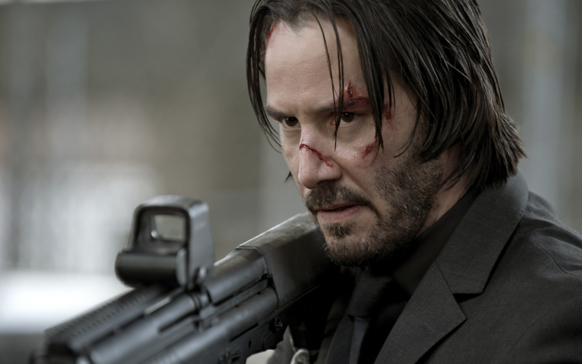 films crime pistolet arme homme force police portrait unique militaire guerre adulte pistolet danger bataille sécurité john wick keanu reeves