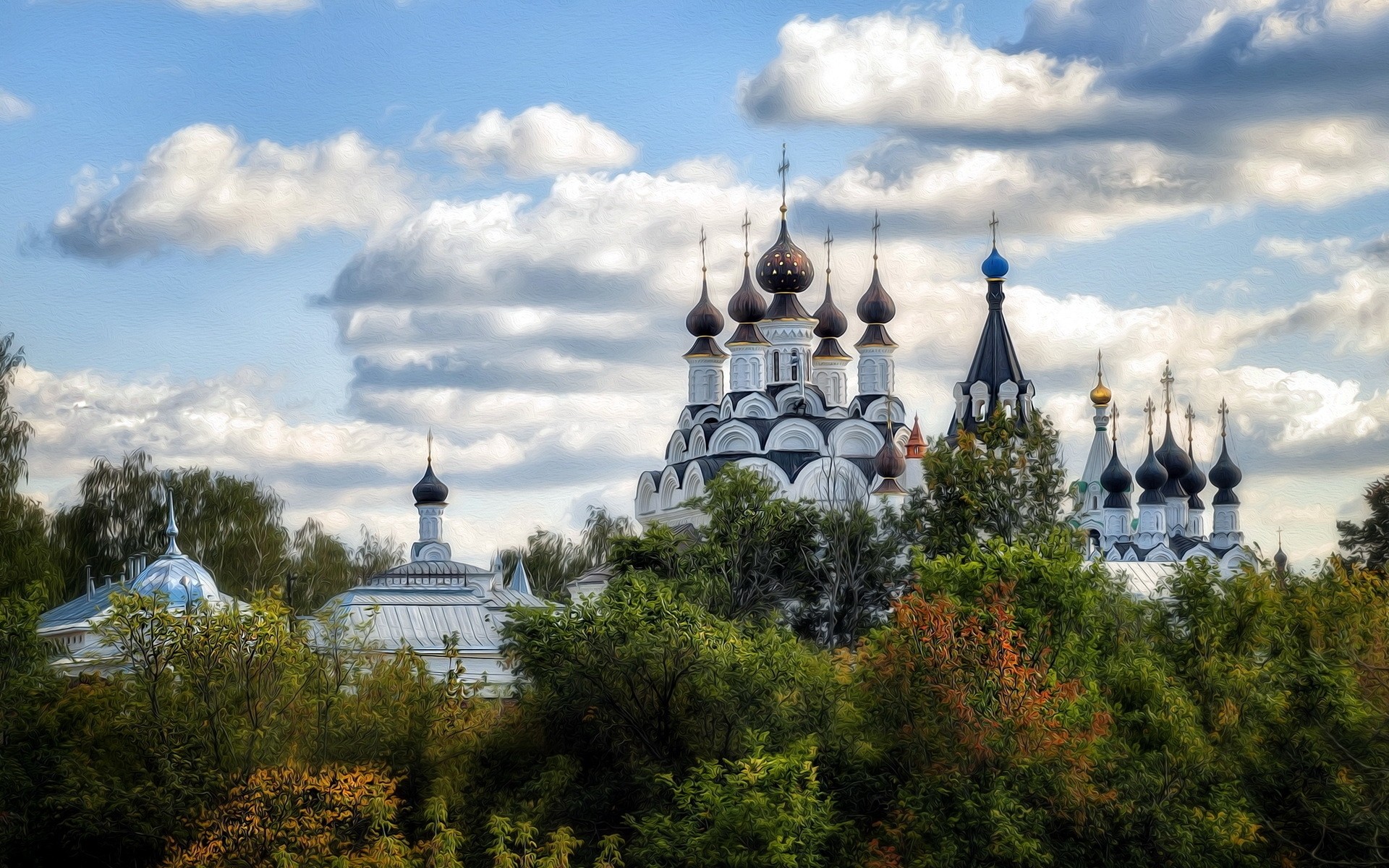 other city architecture sky religion dome travel church building temple outdoors tree tower orthodox tourism landmark city cathedral background god house