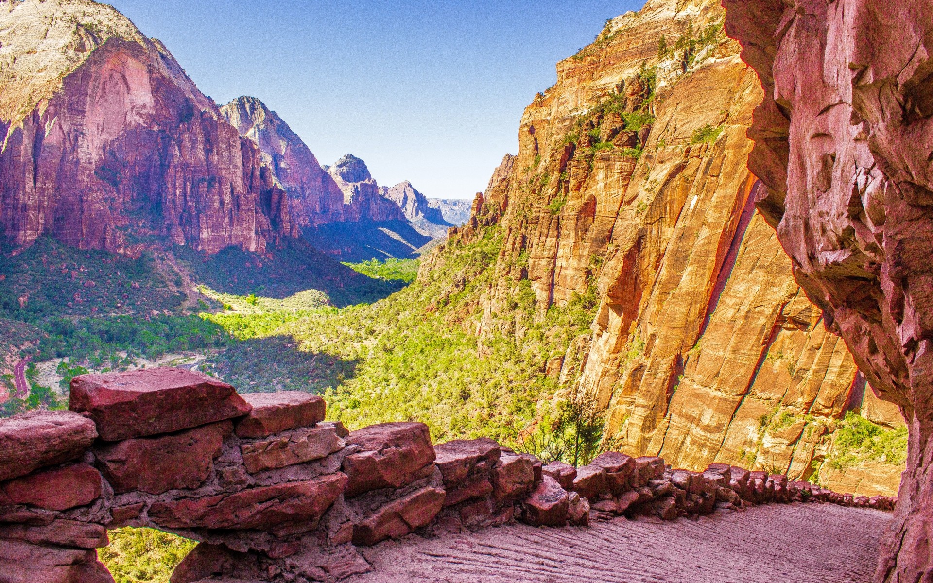 usa canyon rock natur landschaft reisen berge im freien sandstein tal landschaftlich geologie erosion park spektakel himmel wandern national tourismus zion national park utah usa berge