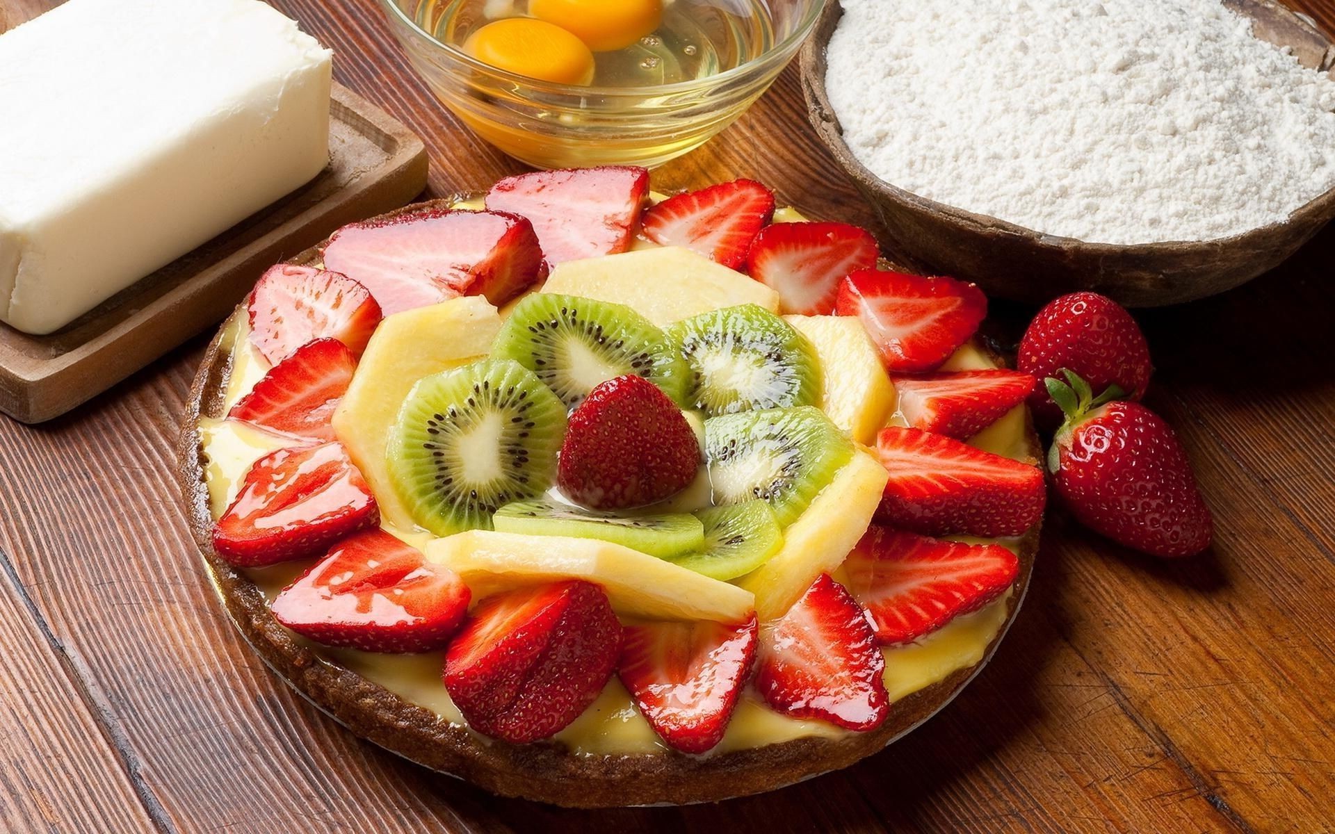 postres fresa fruta dulce comida baya delicioso desayuno crema saludable salud refresco azúcar madera kiwi