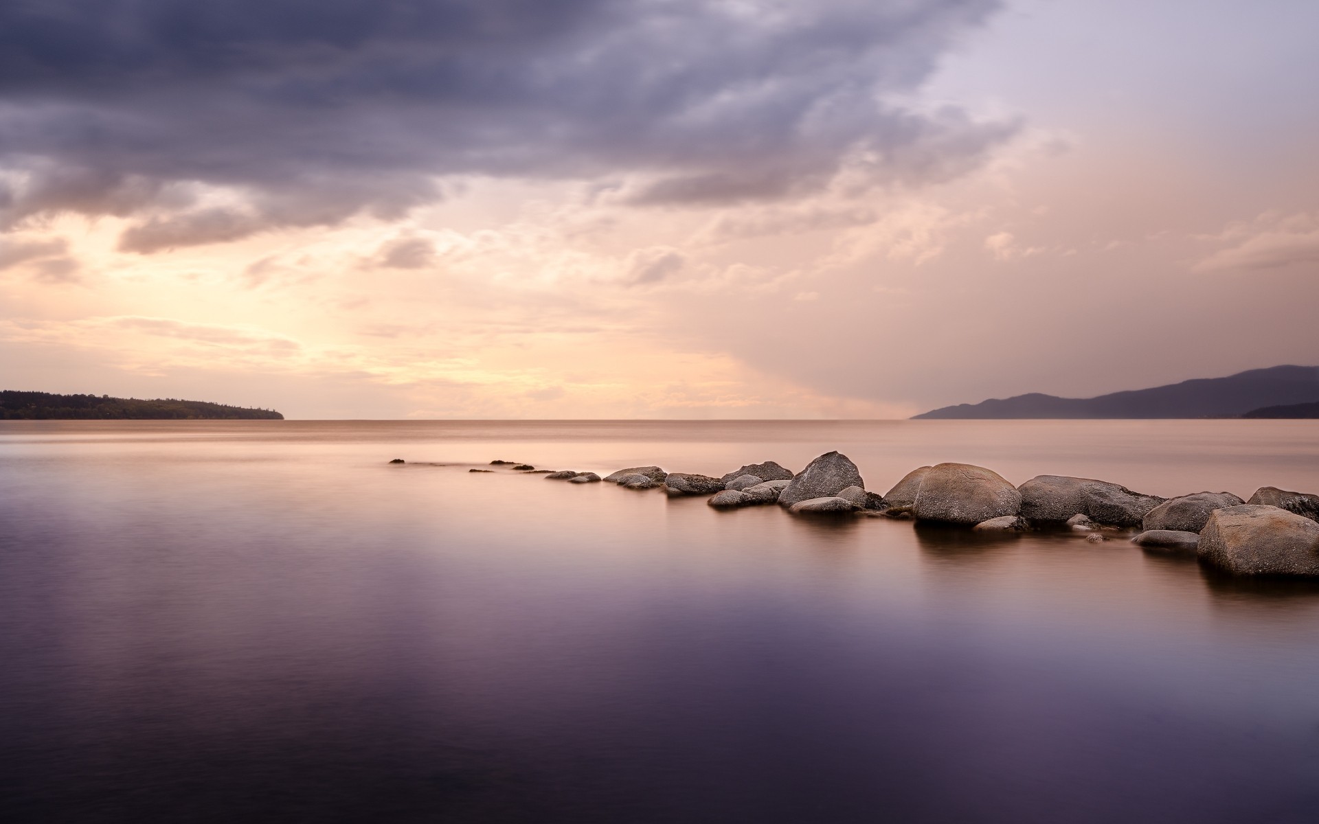 paysage eau coucher de soleil plage paysage mer aube ciel réflexion océan mer crépuscule soir soleil nuage nature paysage lac voyage île rock