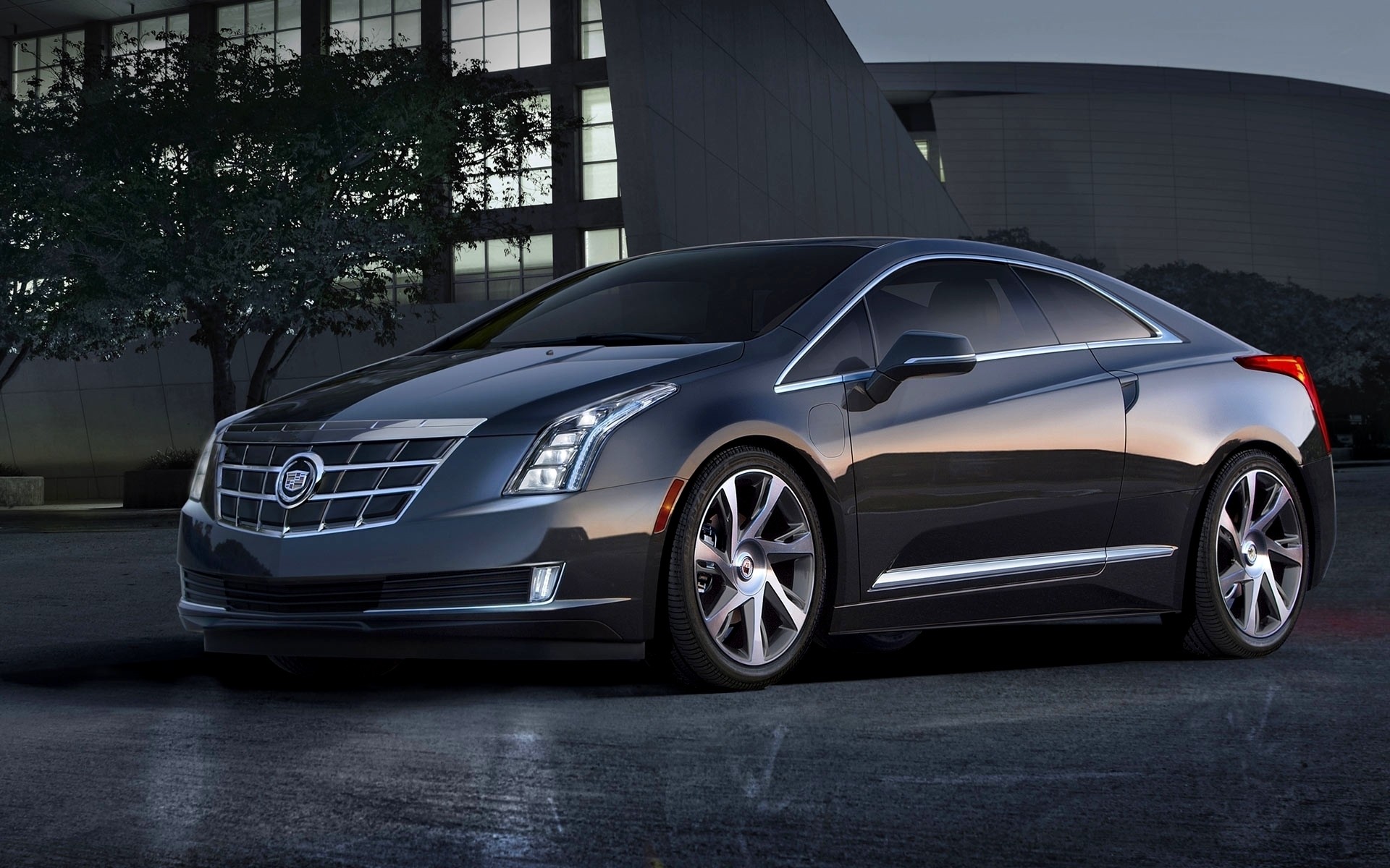 cadillac araba araba otomotiv siyah öğlen tekerlekler coupe kaldırım sedan asfalt ulaşım sistemi hızlı kaput