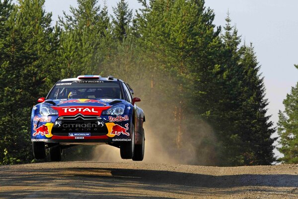 Citroen suspension will not withstand such roads in a rally