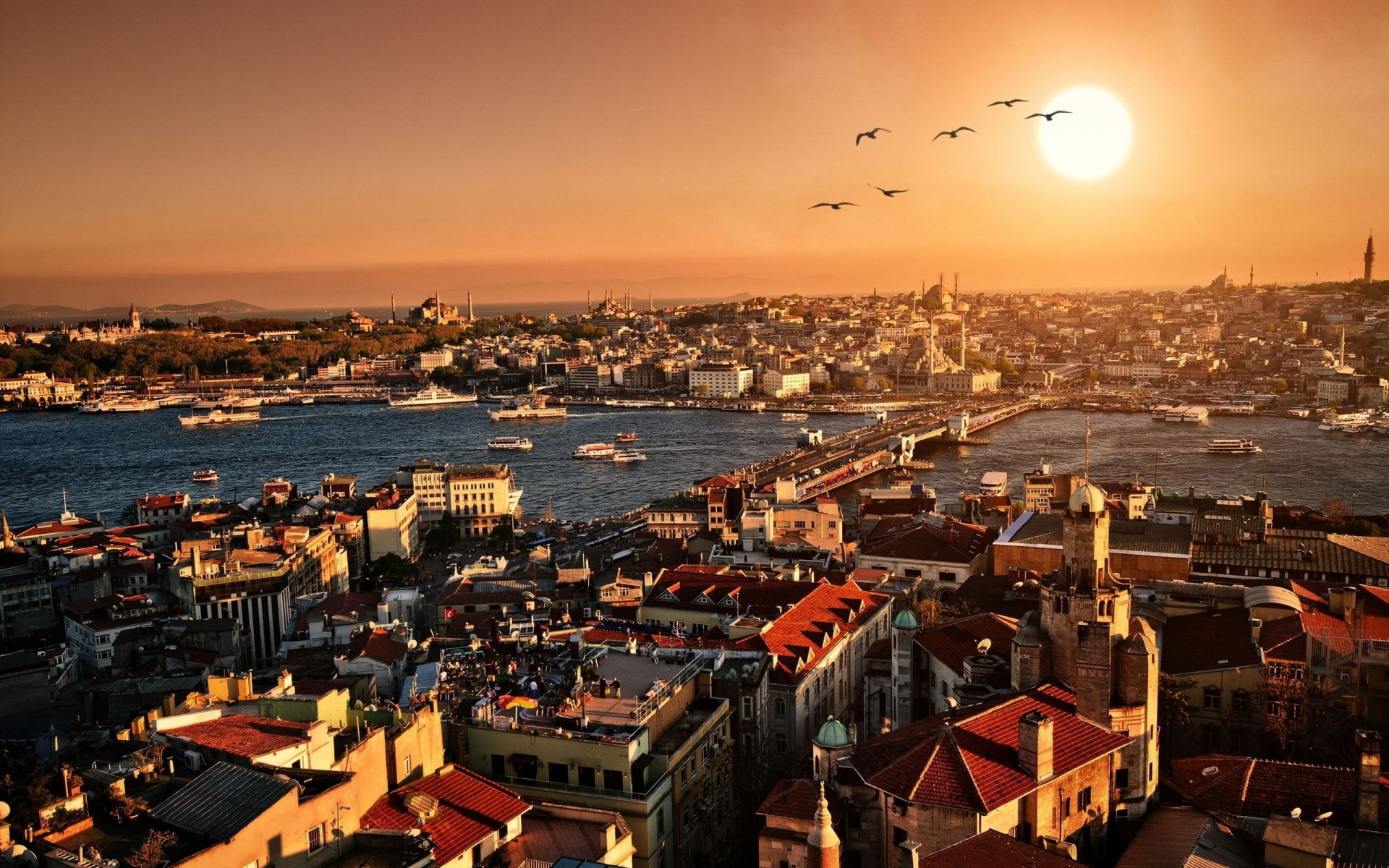 turquía ciudad viajes ciudad agua mar arquitectura puesta de sol noche skyline hogar mar ciudad barco puerto sistema de transporte oscuridad coche al aire libre viejo europa alto