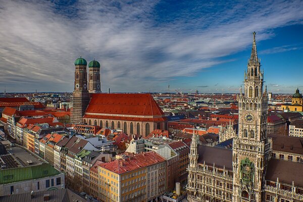 Architecture of houses in Germany