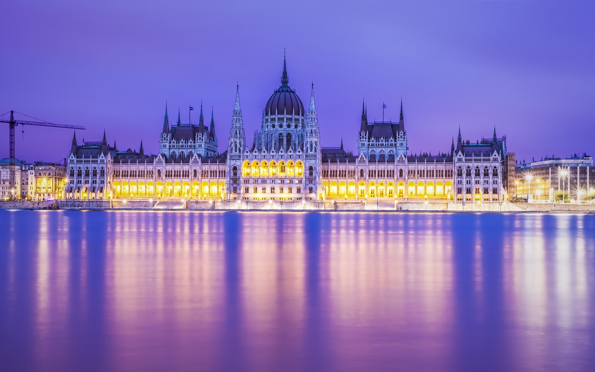 other city architecture river reflection water city travel dusk sky building evening sunset cityscape illuminated bridge urban landmark skyline outdoors budapest parliament hungary