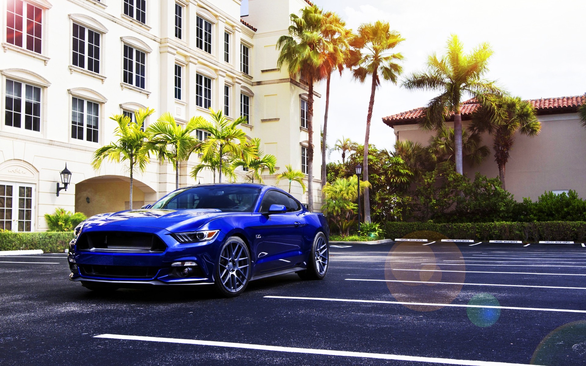 ford auto bürgersteig straße straße auto asphalt stadt verkehrssystem schwarz städtisch rennen reisen blauer ford mustang ford mustang 2015