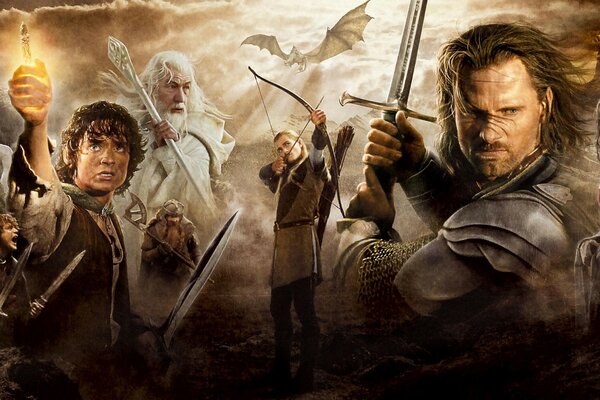 Brave Wars from the Lord of the Rings