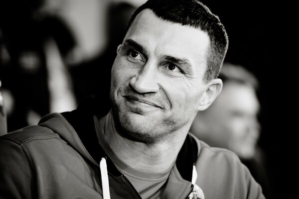 Wladimir Klitschko in Monochrom