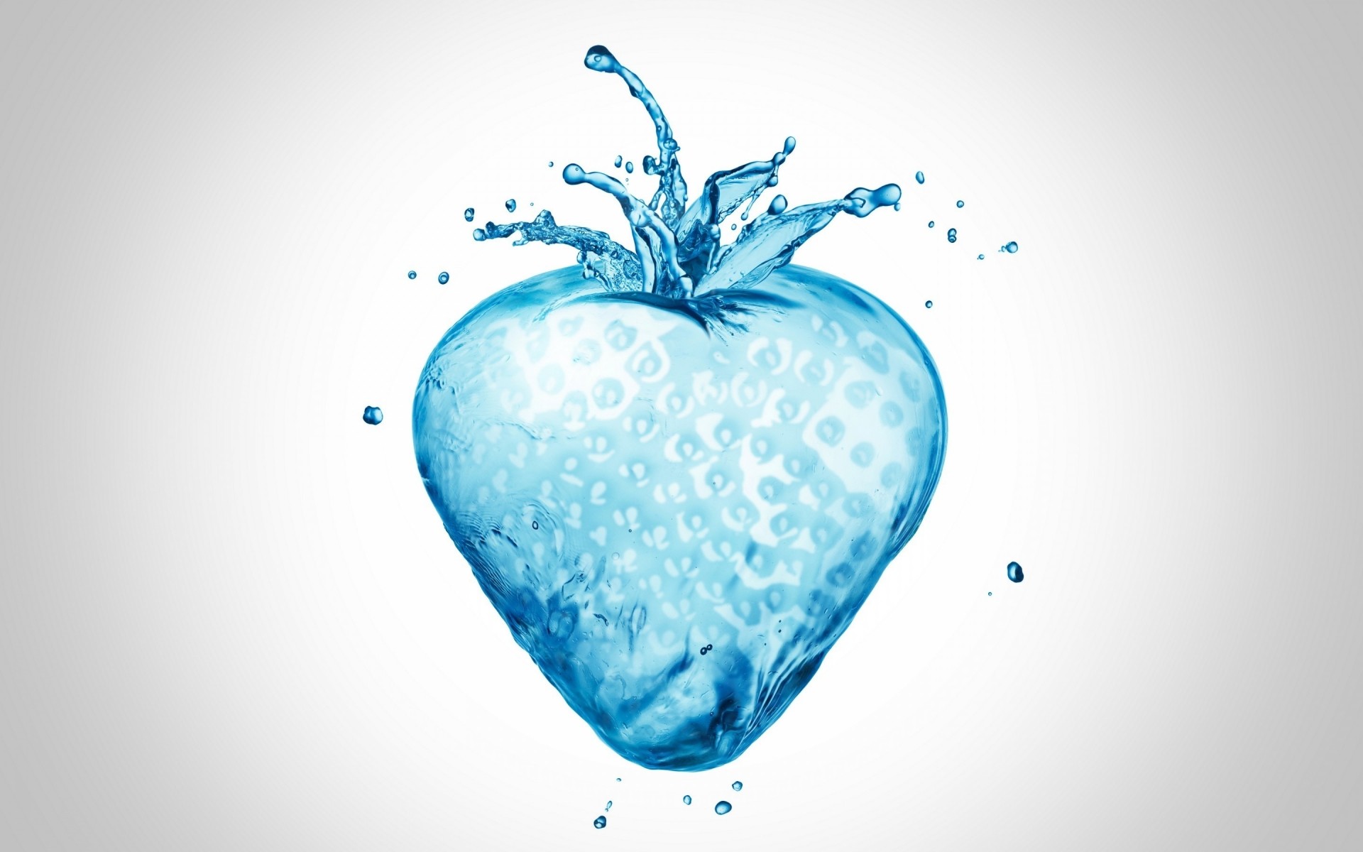 падение всплеск воды мокрый пузырь движения чистые клубничный