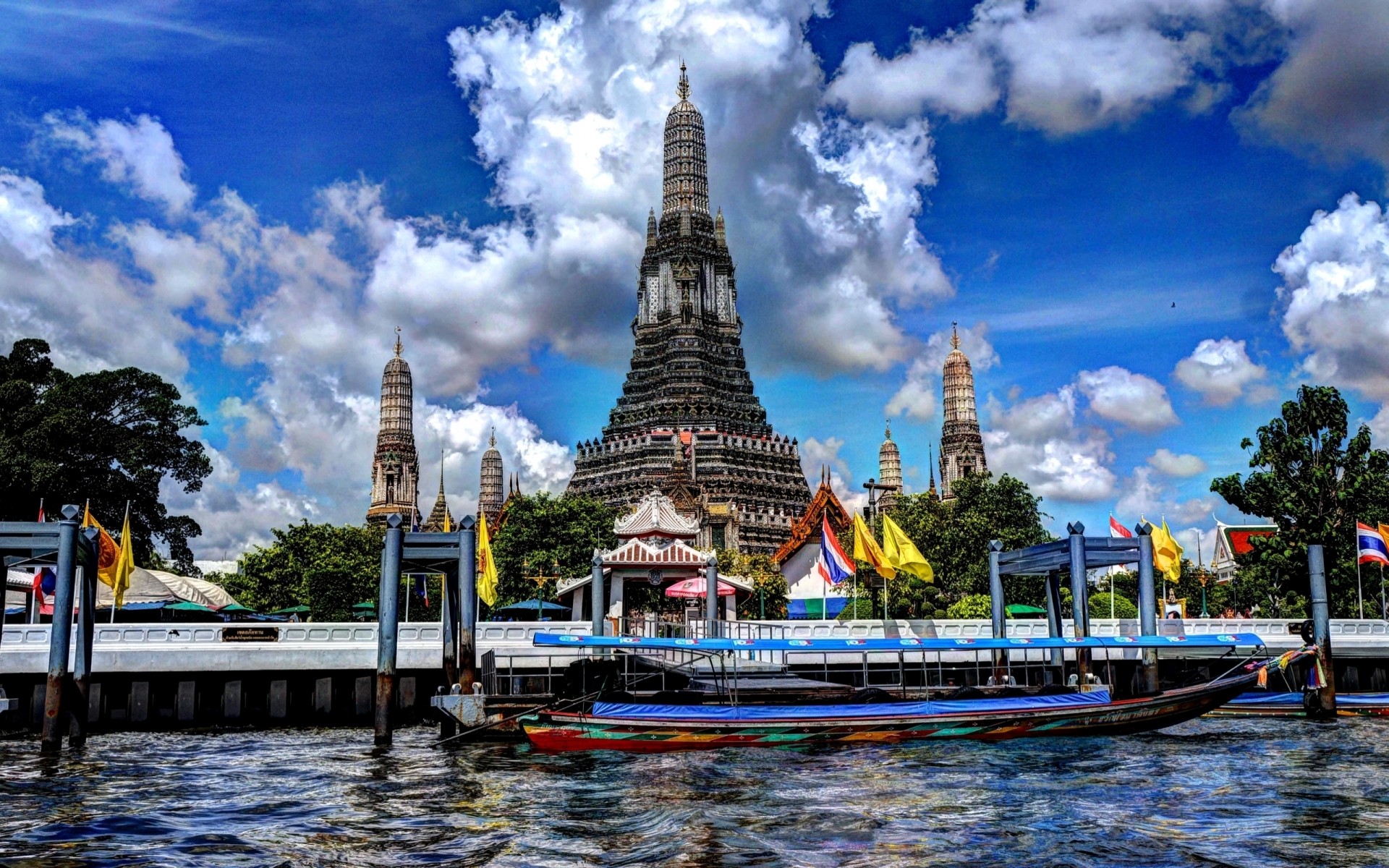 altre città architettura viaggi cielo casa fiume acqua città tempio all aperto turismo crepuscolo religione tramonto punto di riferimento bangkok thailandia attracco