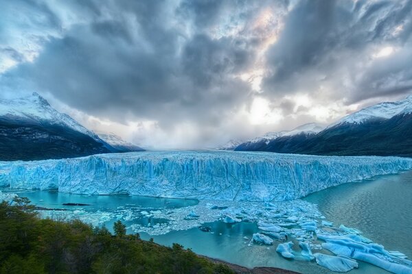 Cold beauty in the landscapes of Siberia