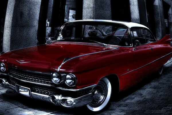 Red cadillac, a car for ladies