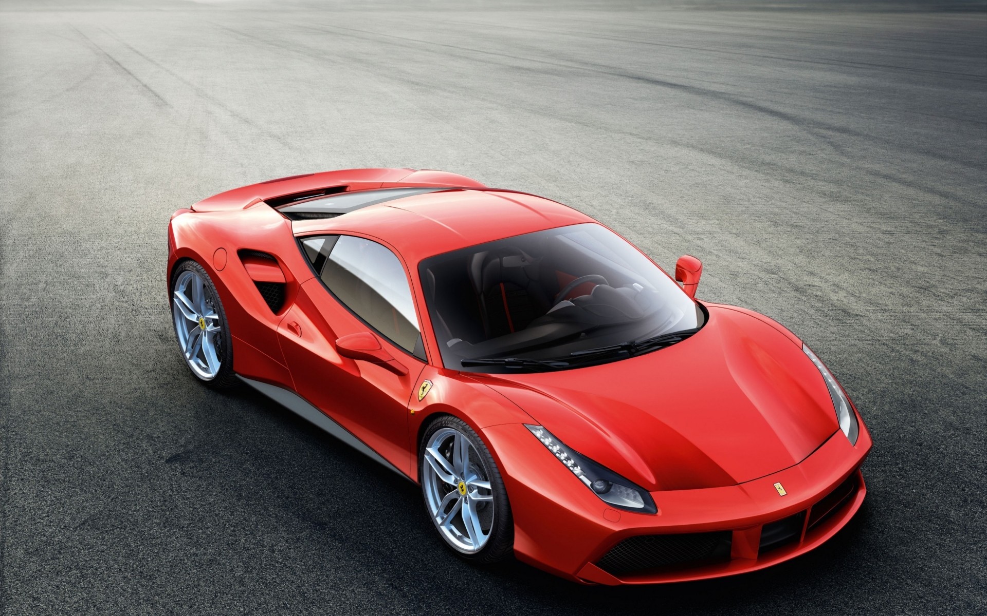 ferrari auto auto transportsystem schnell räder beeilen sie sich fahren rennen asphalt automobil wettbewerb ferrari 488 brg roter ferrari