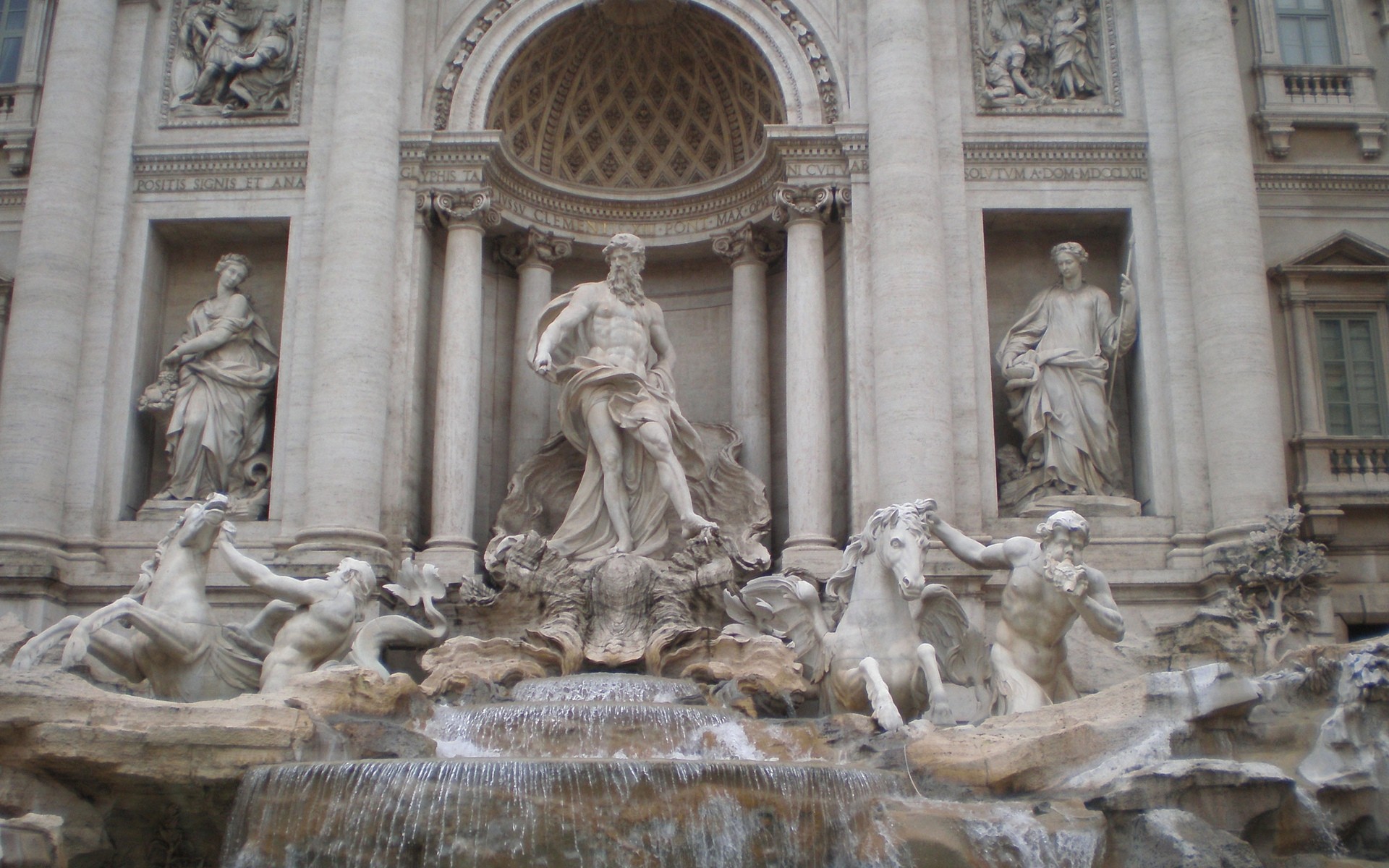 italien skulptur brunnen statue kunst marmor architektur neptun reisen denkmal barock tourismus haus renaissance wahrzeichen antike stein fassade platz stadt statuen wasser touristen