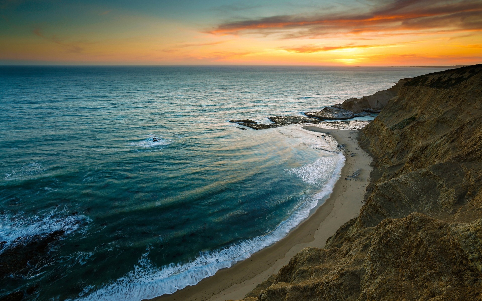 krajobrazy wody morze ocean plaża morza zachód słońca krajobraz podróże surf krajobraz fala niebo natura świt malownicze słońce tło letni zachód słońca sunset beach