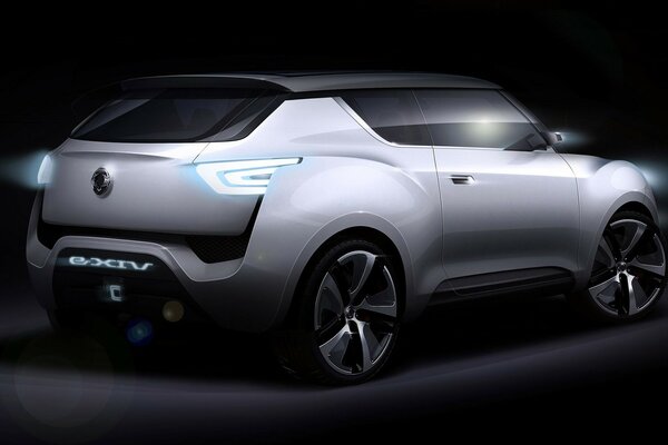 Ssangyong e XIV concepto trasero