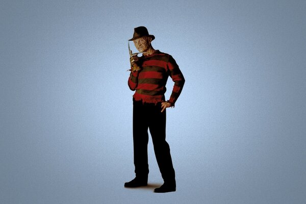 Foto di Freddy Krueger spaventoso