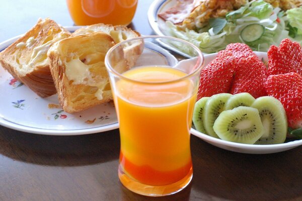 Cibo sano e delizioso per la colazione