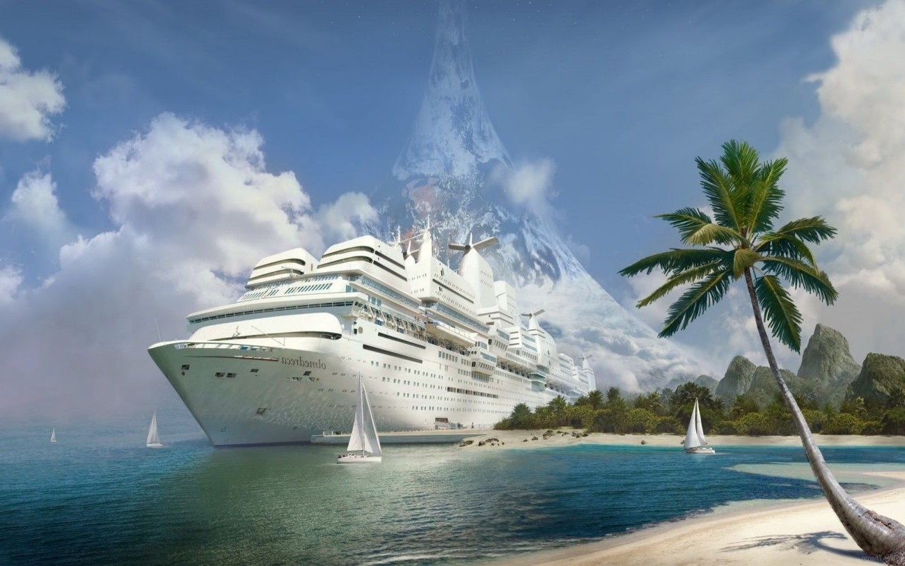 путешествия воды океан тропический море пляж лето отпуск небо моря остров экзотические туризм