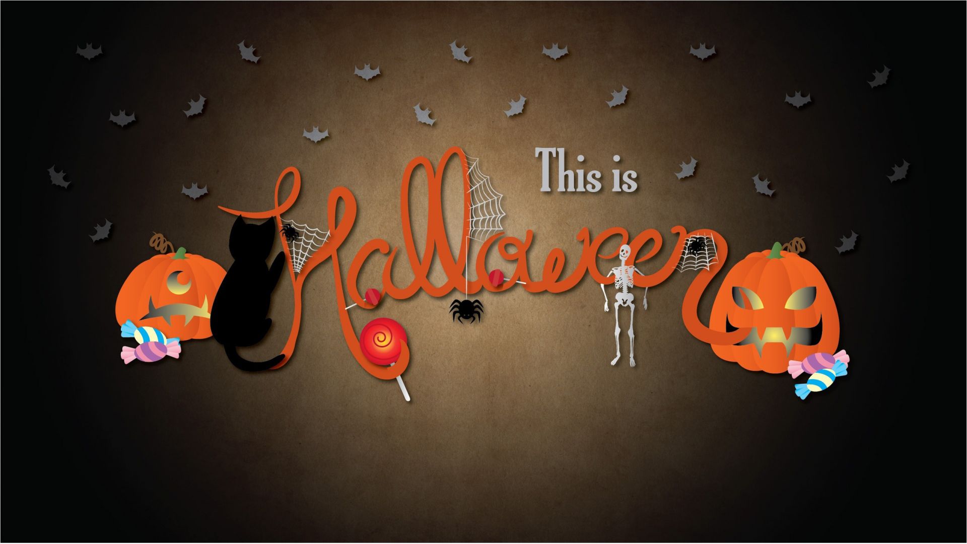 halloween illustrazione desktop