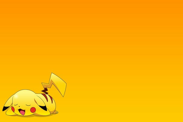 Computer Hintergrund mit Pikachu