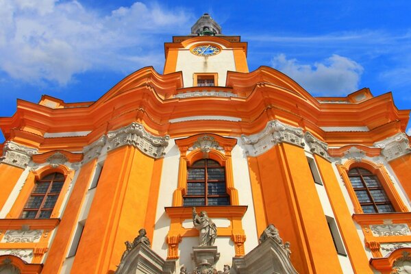 Architecture in travel against the sky