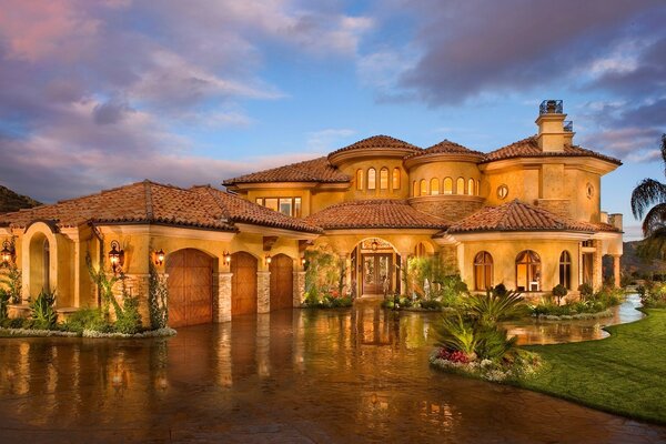 Beautiful view of the villa