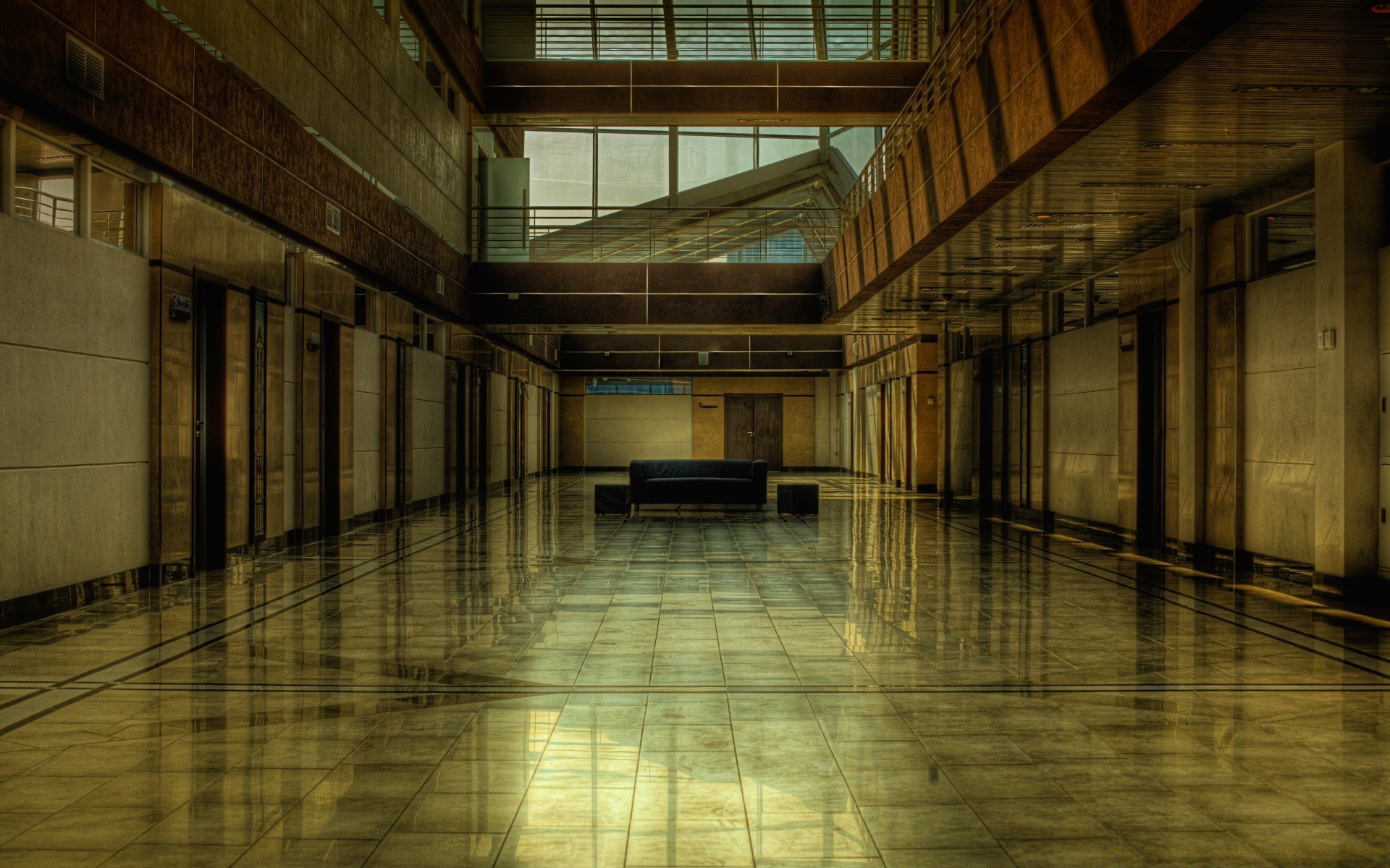 decoración del hogar interior abandonado arquitectura vacío corredor corcho oscuro ventanas museo almacén luz casa viajes