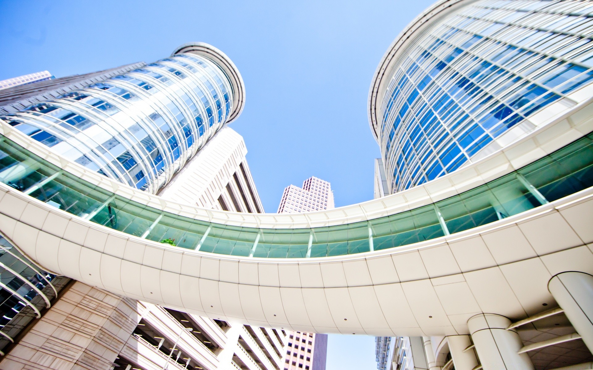 house and comfort modern architecture contemporary building futuristic glass sky urban construction office business city perspective expression window downtown travel exterior steel