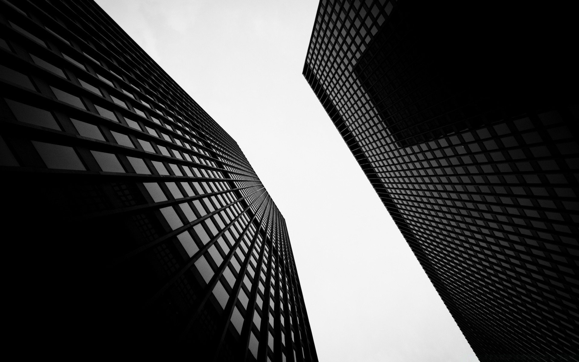 schwarz und weiß wolkenkratzer büro modern fenster glas geschäft stadt futuristisch reflexion architektur stahl monochrom haus innenstadt städtisch perspektive stadt desktop hoch