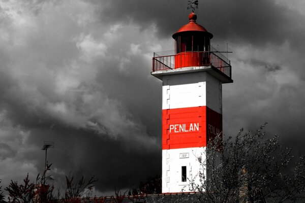 Phare en plein air