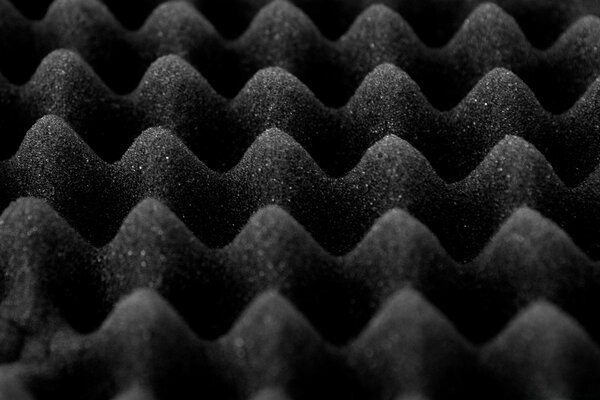 Black and white fabric texture desktop background