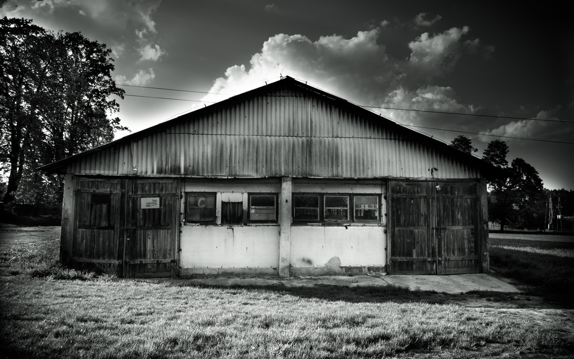 noir et blanc grange monochrome abandonné maison grange vintage architecture maison maison bois vieux rustique maison ferme