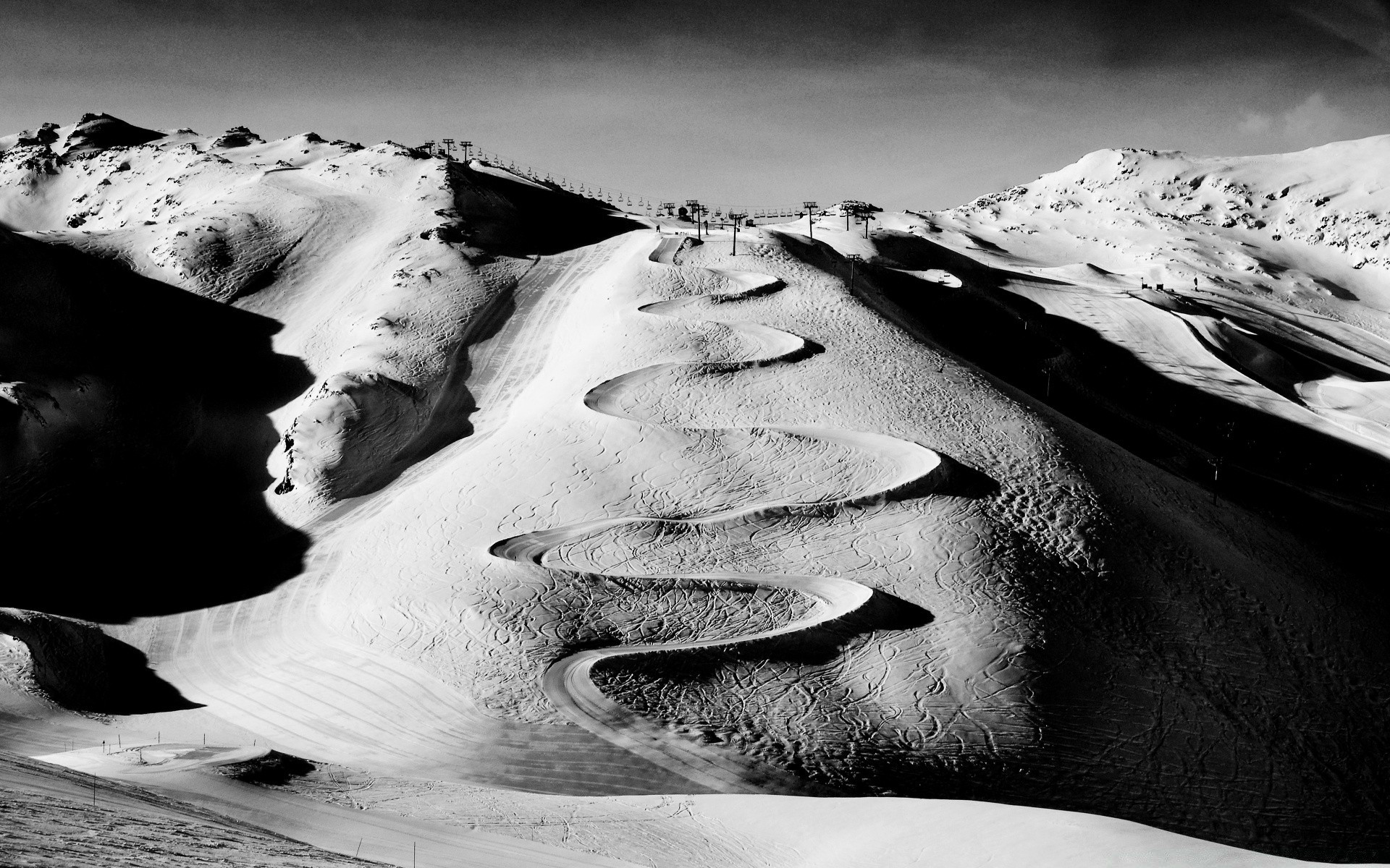 black and white monochrome snow water winter lake ice one beach portrait mono man landscape desert art sea river