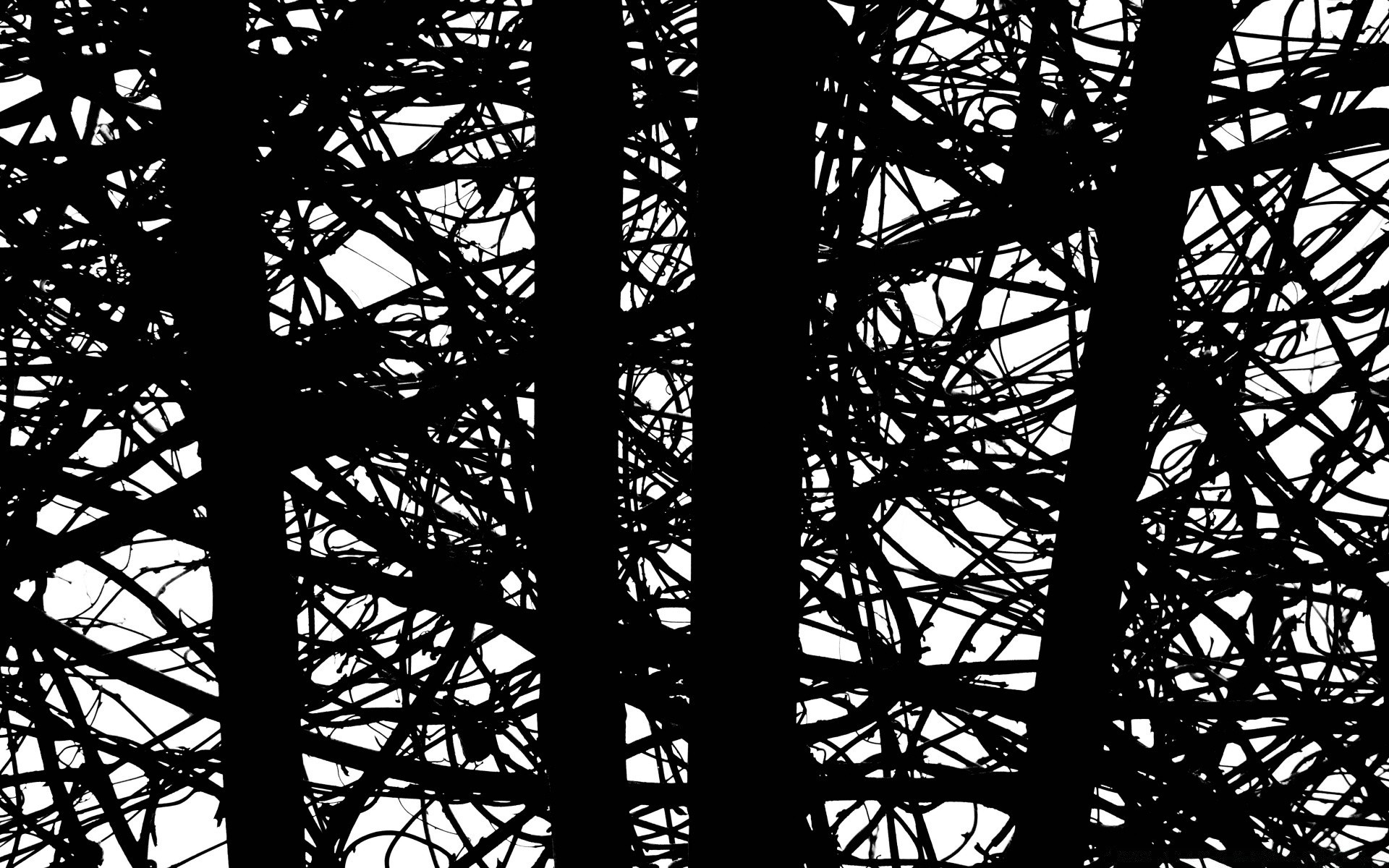 noir et blanc haut ciel bois nature énergie acier électricité fils haute monochrome ligne industrie hiver