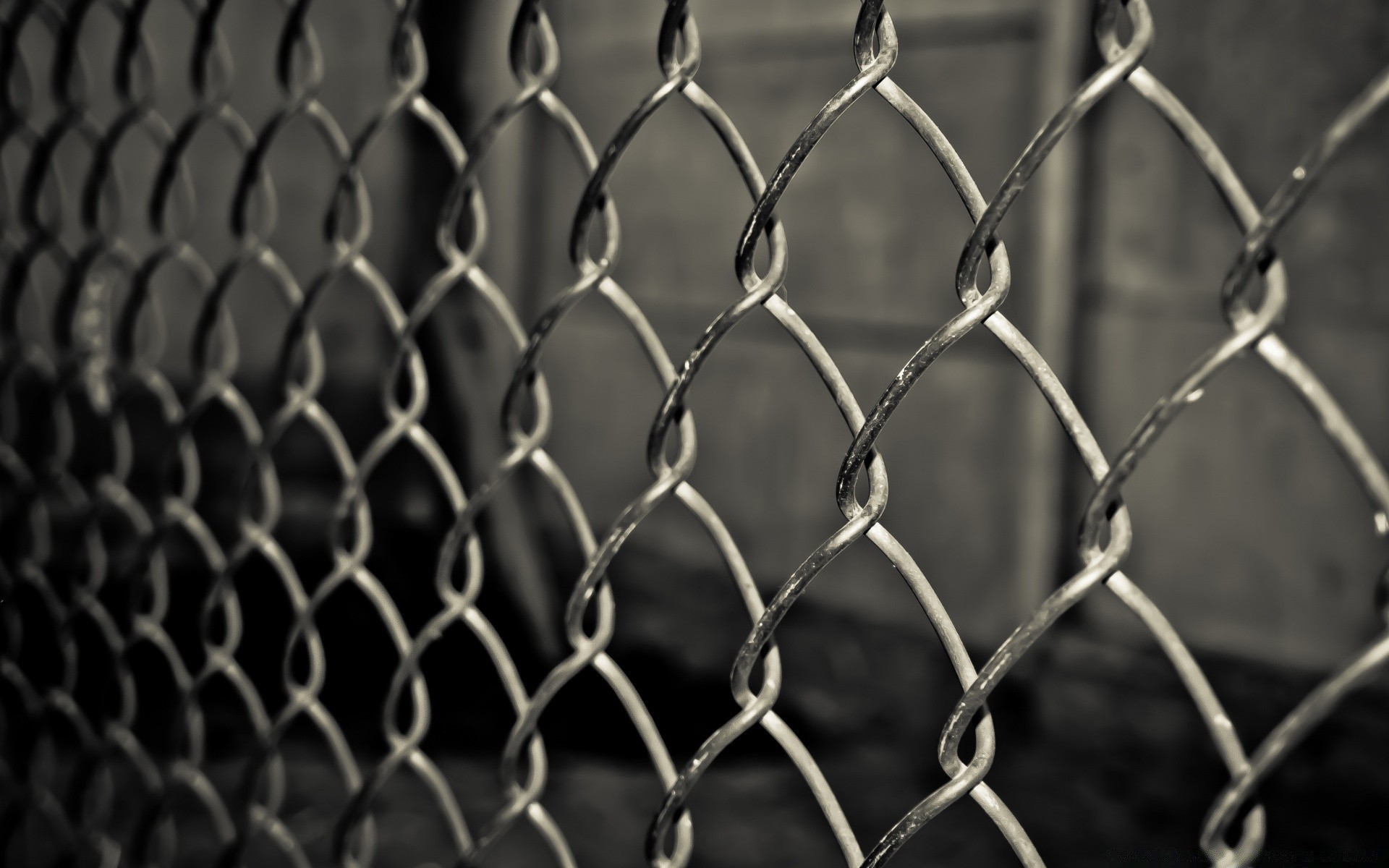 noir et blanc prison connexion chaîne clôture fer cage acier net fil barrière logement enveloppe sécurité fil de fer barbelé web métallique résumé aluminium maille téléphone cellulaire