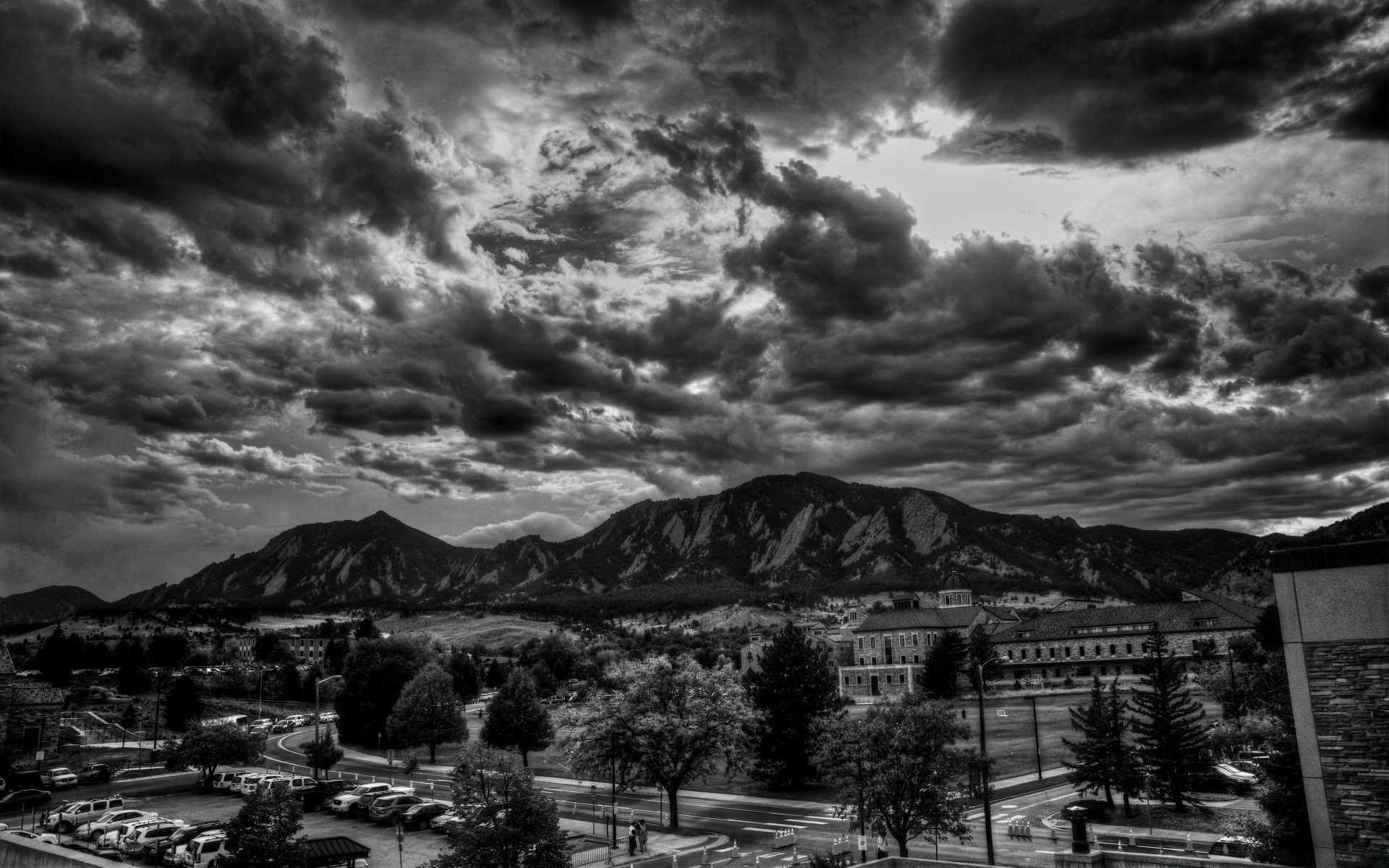 blanco y negro montañas monocromo viajes paisaje tormenta puesta de sol cielo árbol naturaleza agua