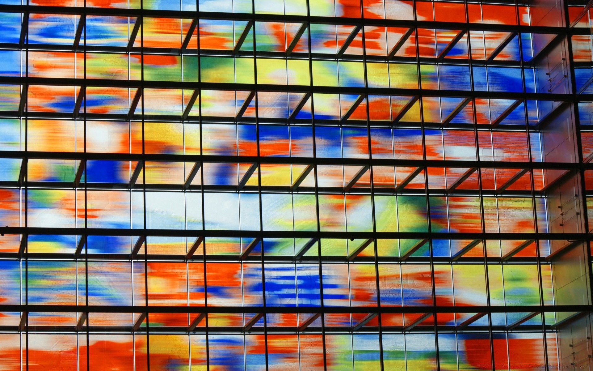 hogar e interior abstracto diseño geométrico patrón vidrio moderno textura escritorio brillante arte color forma gráfico papel pintado futurista cuadrado ilustración ventana artístico mosaico