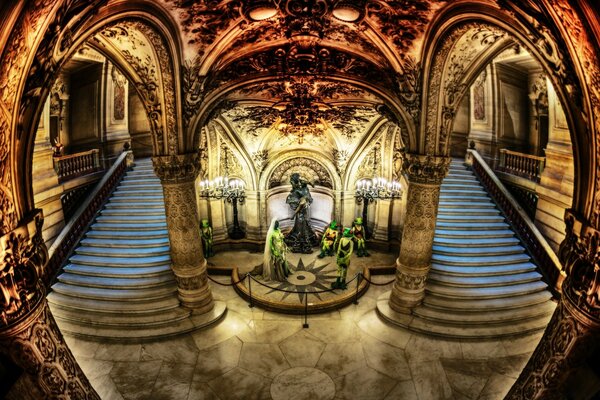 Favoloso ingresso principale dell edificio