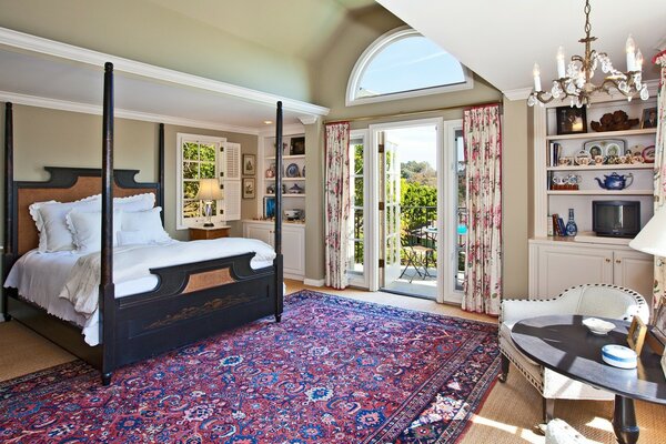 Schlafzimmer des Hotelzimmers