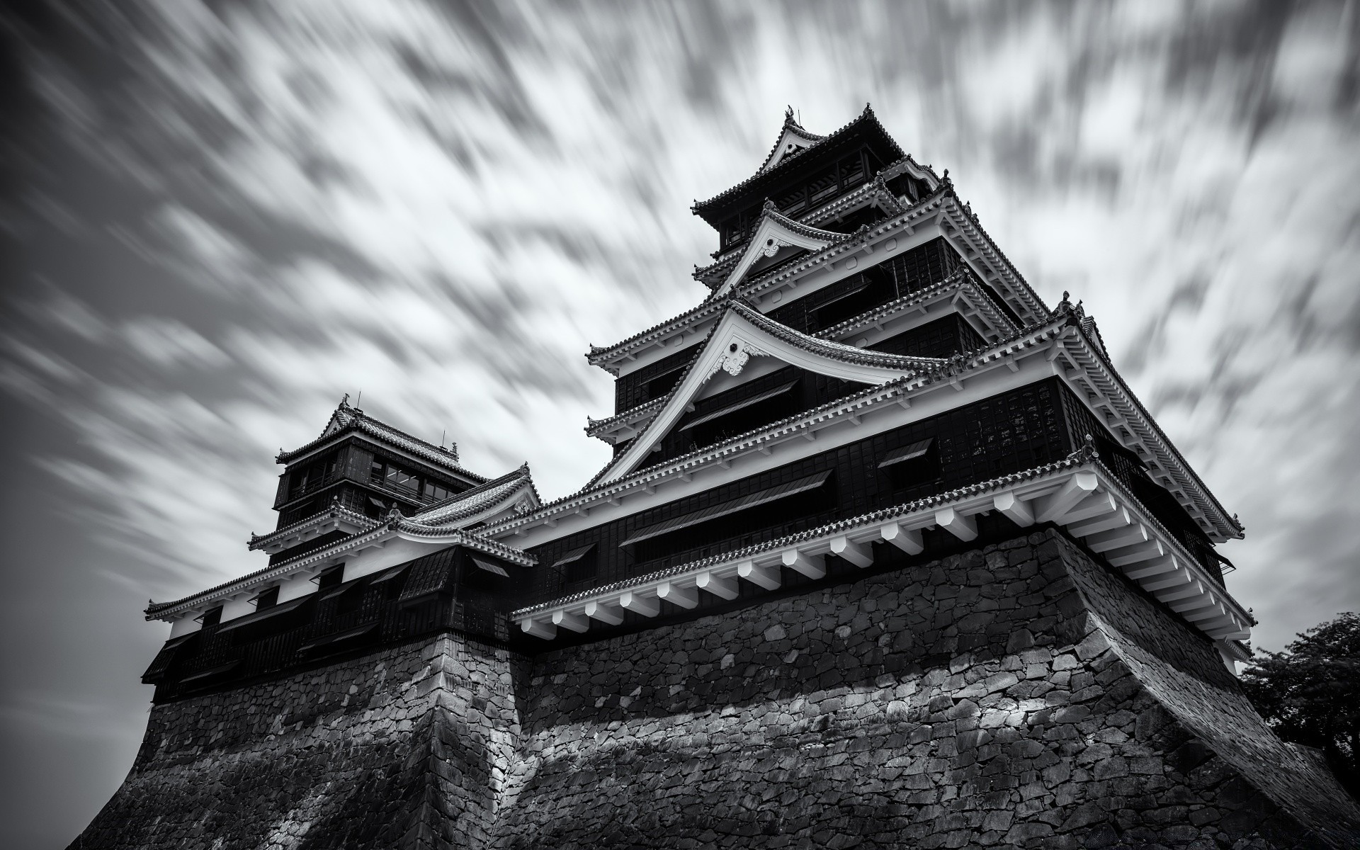 black and white architecture temple travel sky building old ancient castle religion culture traditional monochrome pagoda outdoors art city buddha